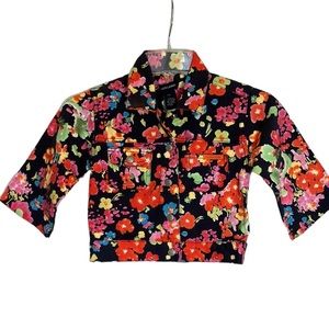 Ralph Lauren girls floral jacket size 6/6X
